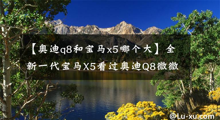 【奥迪q8和宝马x5哪个大】全新一代宝马X5看过奥迪Q8微微一笑：公路之王SUV称号还是我的