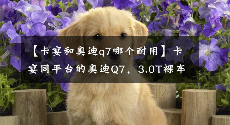 【卡宴和奥迪q7哪个耐用】卡宴同平台的奥迪Q7，3.0T裸车价不到70万，你觉得值吗？