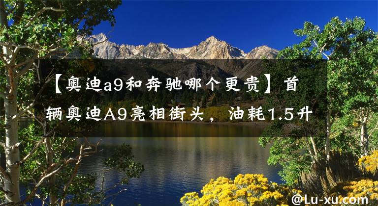 【奥迪a9和奔驰哪个更贵】首辆奥迪A9亮相街头，油耗1.5升售70万，奔驰宝马如何抗衡