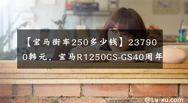 【宝马街车250多少钱】237900韩元，宝马R1250GS-GS40周年纪念版开幕