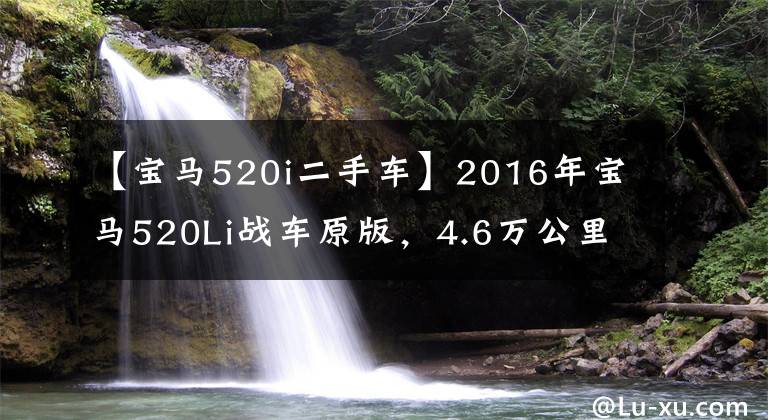 【宝马520i二手车】2016年宝马520Li战车原版，4.6万公里，官方认证