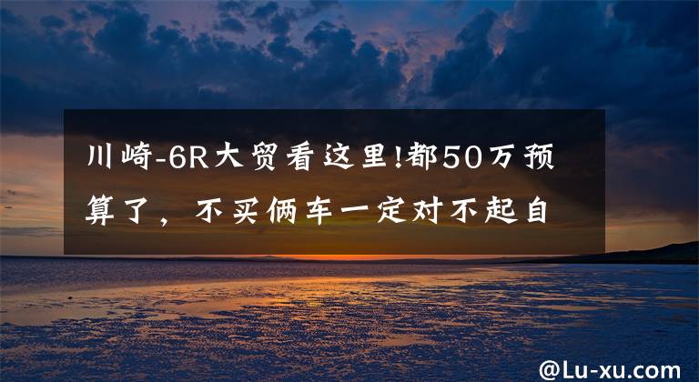 川崎-6R大贸看这里!都50万预算了，不买俩车一定对不起自己