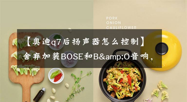 【奥迪q7后扬声器怎么控制】舍弃加装BOSE和B&O音响，看这位烧友为奥迪Q7升级了什么系统？