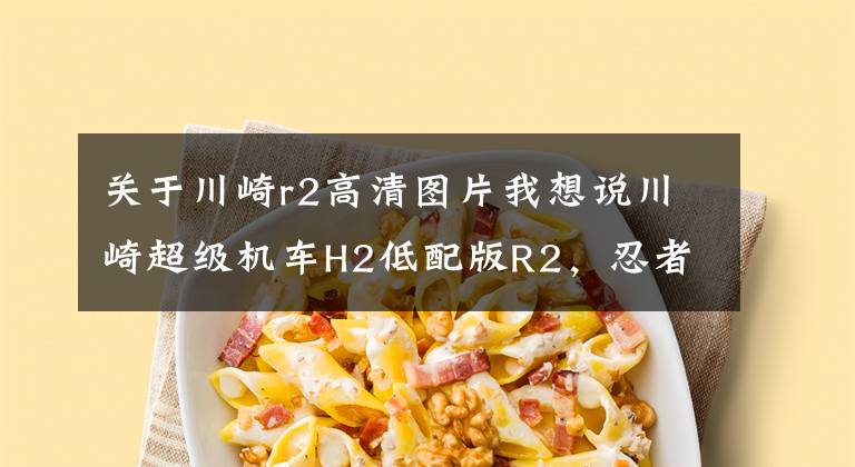 关于川崎r2高清图片我想说川崎超级机车H2低配版R2，忍者650增压版S2新车曝光！