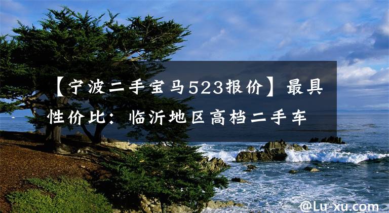 【宁波二手宝马523报价】最具性价比：临沂地区高档二手车推荐。