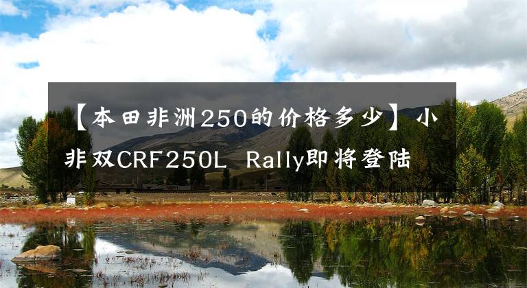 【本田非洲250的价格多少】小非双CRF250L  Rally即将登陆，价格为5800美元