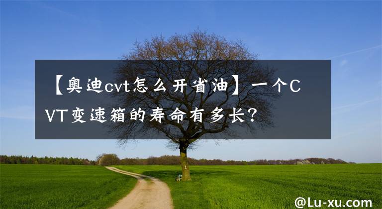 【奥迪cvt怎么开省油】一个CVT变速箱的寿命有多长？