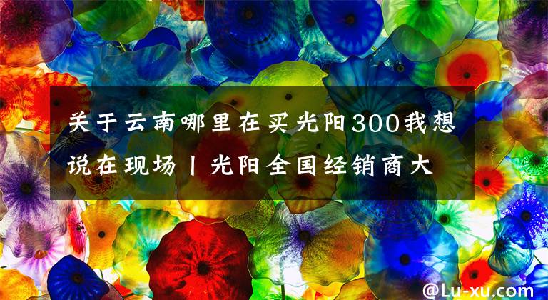 关于云南哪里在买光阳300我想说在现场丨光阳全国经销商大会举行，赛艇300ABS全球首发！