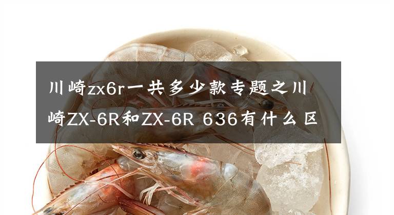 川崎zx6r一共多少款专题之川崎ZX-6R和ZX-6R 636有什么区别？