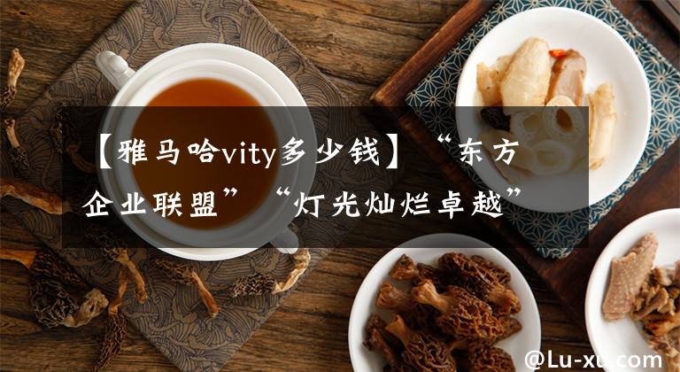 【雅马哈vity多少钱】“东方企业联盟”“灯光灿烂卓越”——深圳市照明设备公司评选