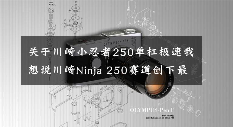 关于川崎小忍者250单杠极速我想说川崎Ninja 250赛道创下最高时速198.1㎞/h的正式纪录