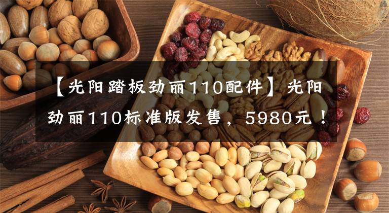 【光阳踏板劲丽110配件】光阳劲丽110标准版发售，5980元！