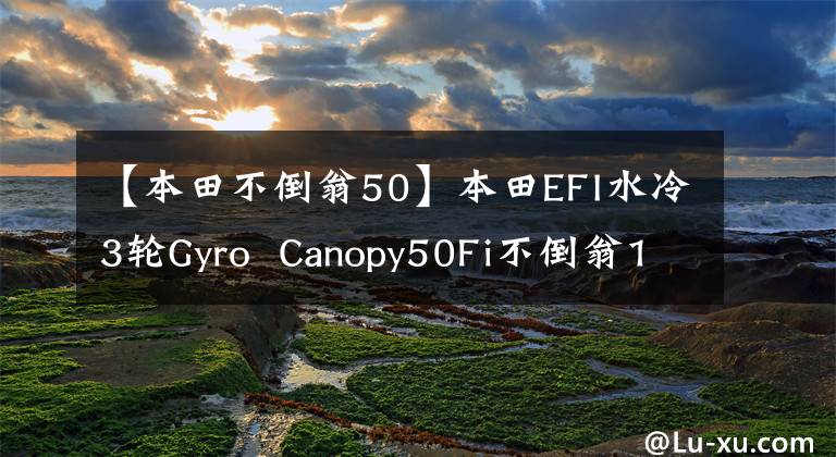 【本田不倒翁50】本田EFI水冷3轮Gyro Canopy50Fi不倒翁14个。