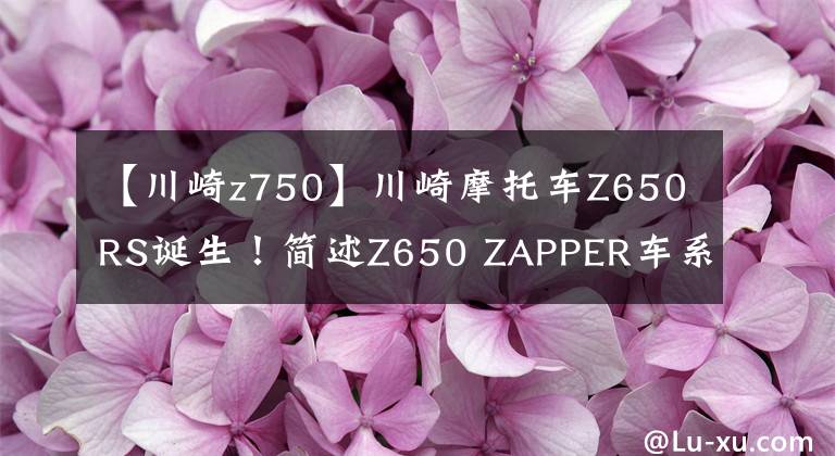 【川崎z750】川崎摩托车Z650RS诞生！简述Z650 ZAPPER车系历史