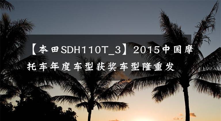 【本田SDH110T_3】2015中国摩托车年度车型获奖车型隆重发布！