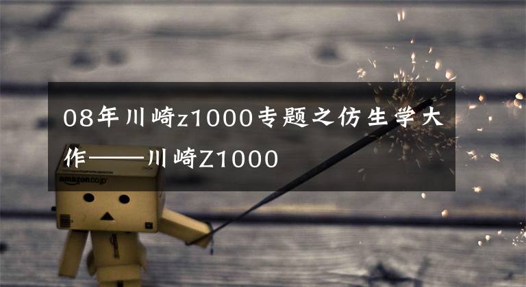 08年川崎z1000专题之仿生学大作——川崎Z1000