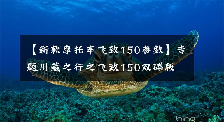 【新款摩托车飞致150参数】专题川藏之行之飞致150双碟版