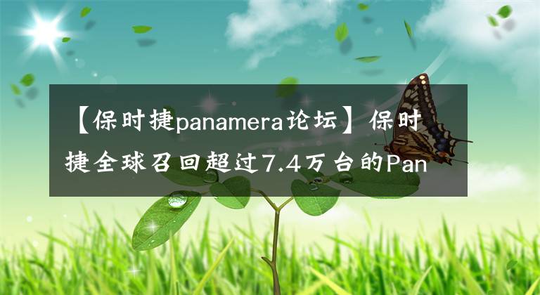 【保时捷panamera论坛】保时捷全球召回超过7.4万台的Panamera这次转向系统出现了问题。