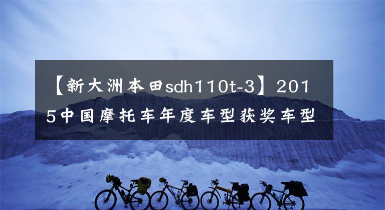 【新大洲本田sdh110t-3】2015中国摩托车年度车型获奖车型隆重发布！