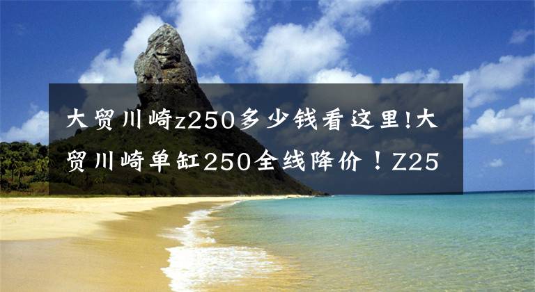 大贸川崎z250多少钱看这里!大贸川崎单缸250全线降价！Z250SL跌破三万！