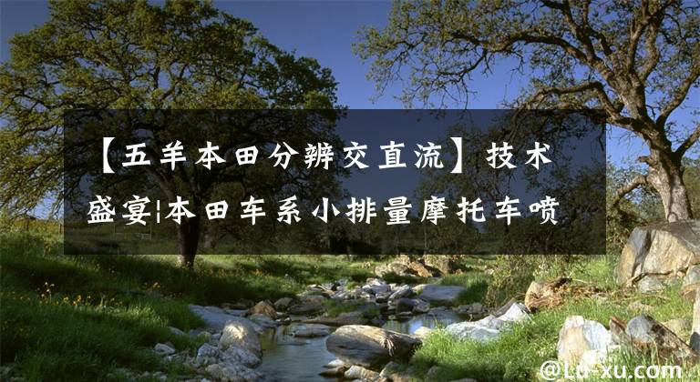 【五羊本田分辨交直流】技术盛宴|本田车系小排量摩托车喷涂系统分析及简易维修