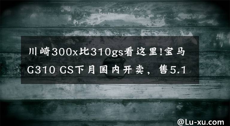 川崎300x比310gs看这里!宝马G310 GS下月国内开卖，售5.1万，直接对标川崎Versys300X