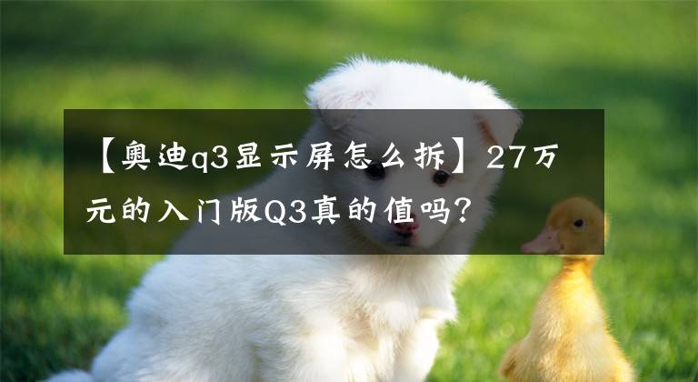 【奥迪q3显示屏怎么拆】27万元的入门版Q3真的值吗？