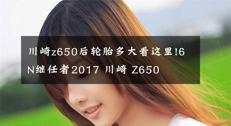 川崎z650后轮胎多大看这里!6N继任者2017 川崎 Z650