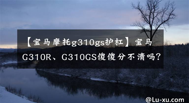 【宝马摩托g310gs护杠】宝马G310R、G310GS傻傻分不清吗？听我说