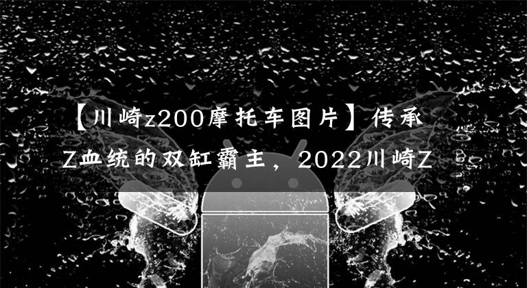 【川崎z200摩托车图片】传承Z血统的双缸霸主，2022川崎Z125/Z400/Z650/Z900新配色
