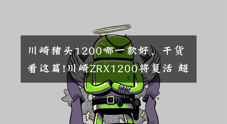 川崎猪头1200哪一款好，干货看这篇!川崎ZRX1200将复活 超越Z900RS欲打造复古旗舰