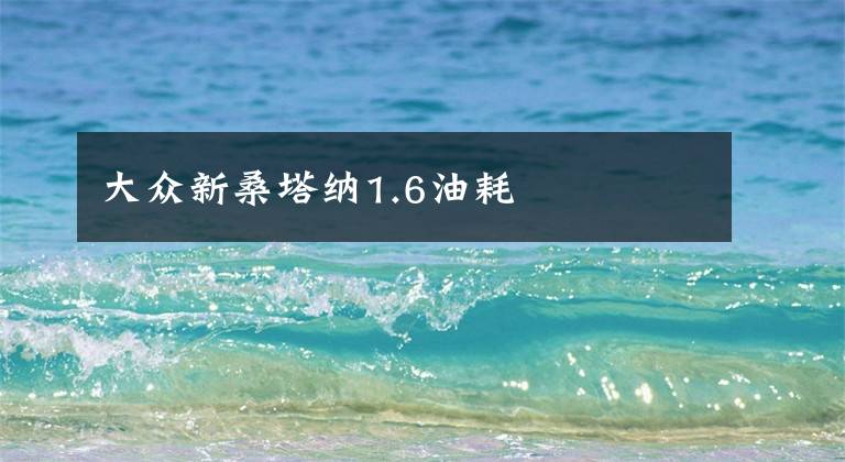 大众新桑塔纳1.6油耗