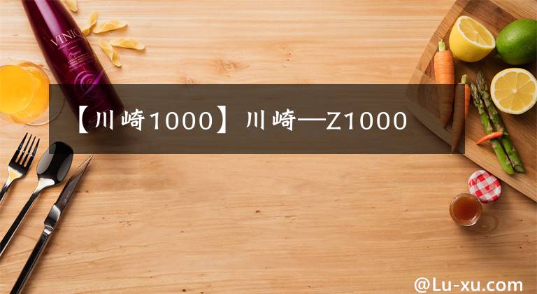 【川崎1000】川崎—Z1000