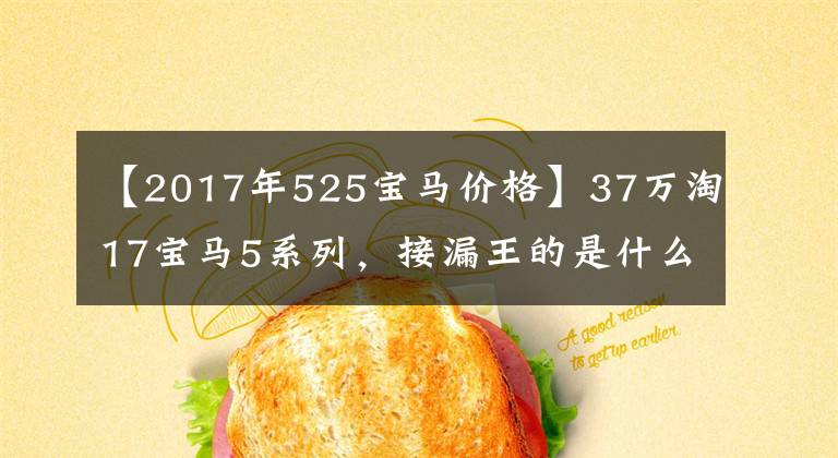 【2017年525宝马价格】37万淘17宝马5系列，接漏王的是什么，接这个真正的漏王的是什么！