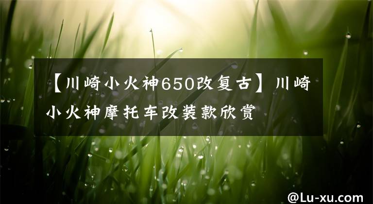 【川崎小火神650改复古】川崎小火神摩托车改装款欣赏