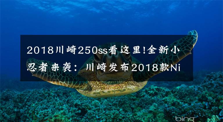 2018川崎250ss看这里!全新小忍者来袭：川崎发布2018款Ninja 250