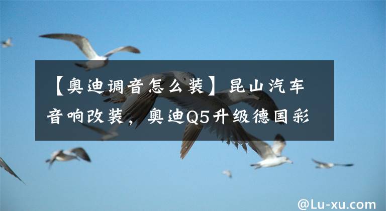 【奥迪调音怎么装】昆山汽车音响改装，奥迪Q5升级德国彩虹音响