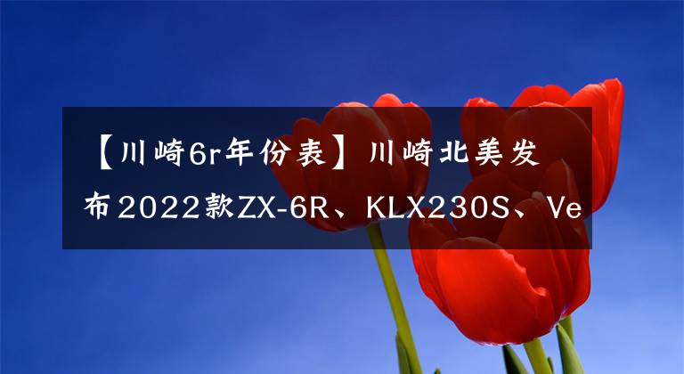 【川崎6r年份表】川崎北美发布2022款ZX-6R、KLX230S、Versys X300等车型