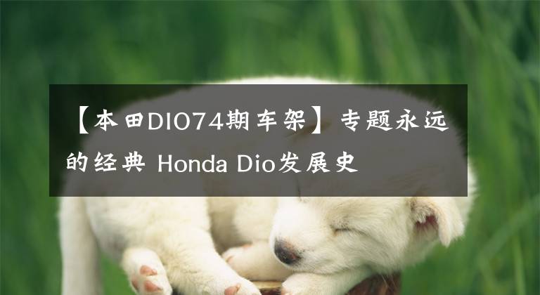 【本田DIO74期车架】专题永远的经典 Honda Dio发展史