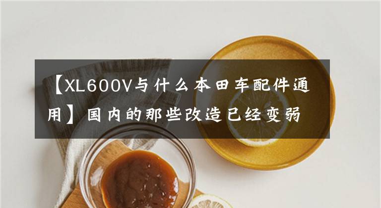 【XL600V与什么本田车配件通用】国内的那些改造已经变弱了！请看国外改装的本田XR600R