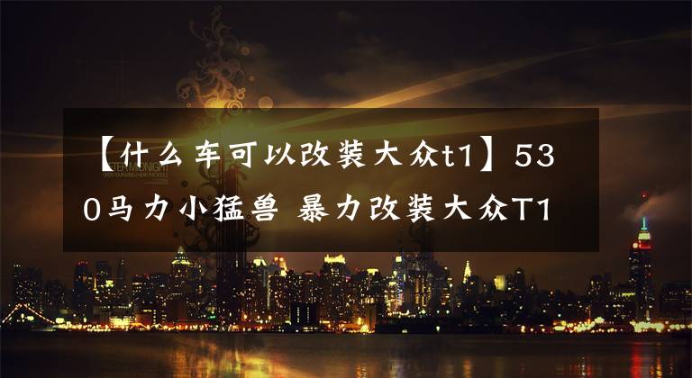 【什么车可以改装大众t1】530马力小猛兽 暴力改装大众T1小货车