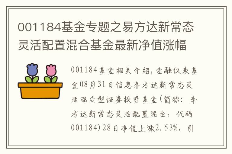 001184基金专题之易方达新常态灵活配置混合基金最新净值涨幅达2.53%