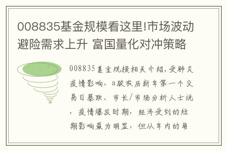 008835基金规模看这里!市场波动避险需求上升 富国量化对冲策略投资价值凸显