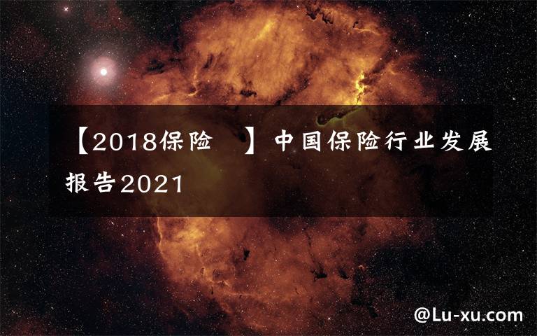 【2018保险 】中国保险行业发展报告2021