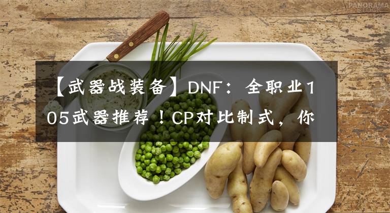 【武器战装备】DNF：全职业105武器推荐！CP对比制式，你更喜欢什么？