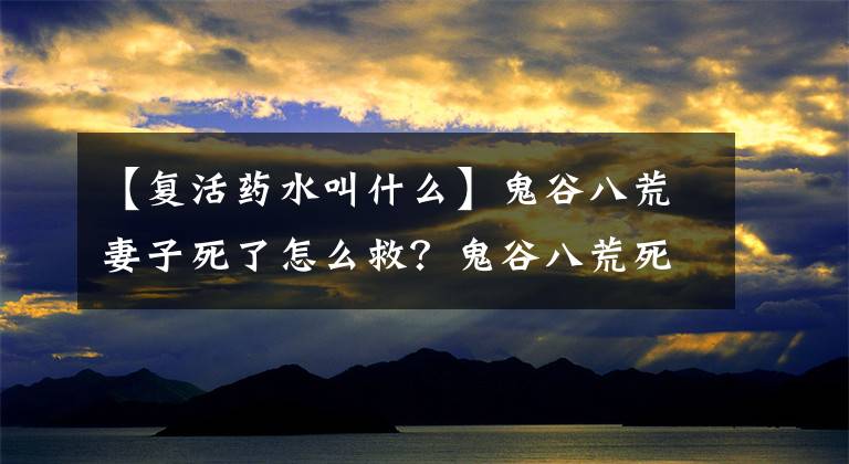 【复活药水叫什么】鬼谷八荒妻子死了怎么救？鬼谷八荒死了怎么复活？