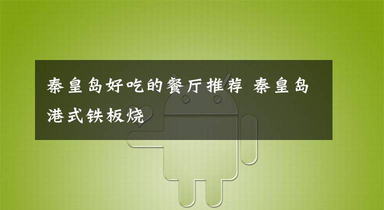 秦皇岛好吃的餐厅推荐 秦皇岛港式铁板烧文章配图