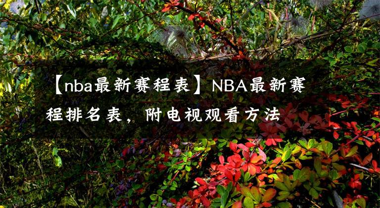 【nba最新赛程表】NBA最新赛程排名表，附电视观看方法