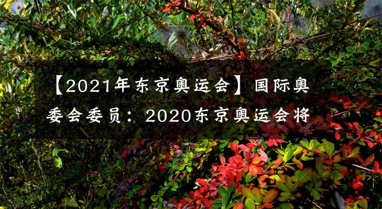 【2021年东京奥运会】国际奥委会委员：2020东京奥运会将推迟至2021年