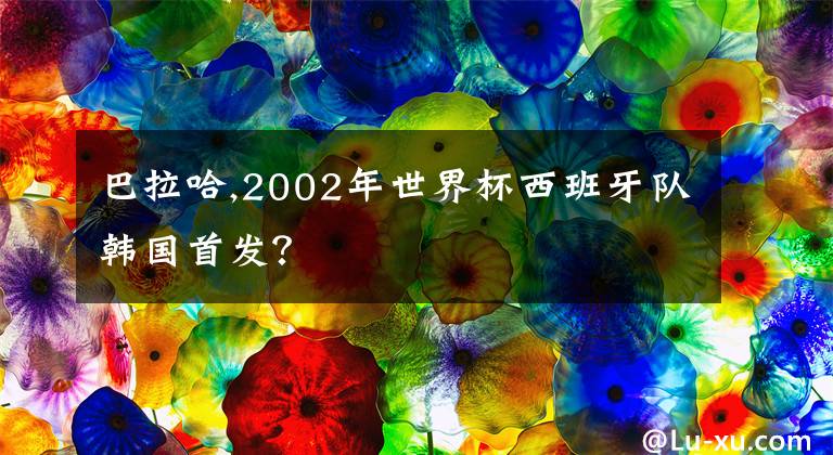 巴拉哈,2002年世界杯西班牙队韩国首发？